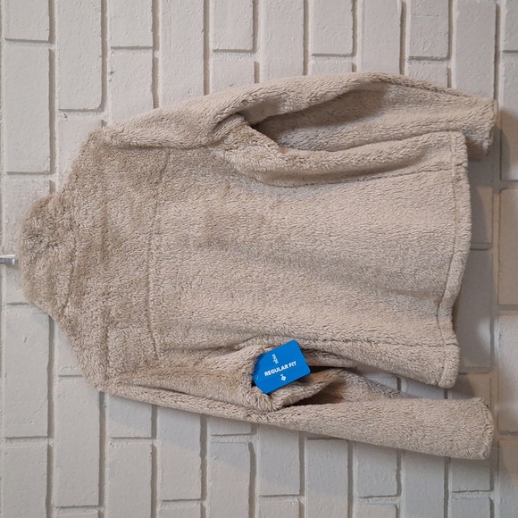 Columbia Cloudy Day Cream Fleece Full Zip Jacket. Size Medium NWT - Picture 7 of 11